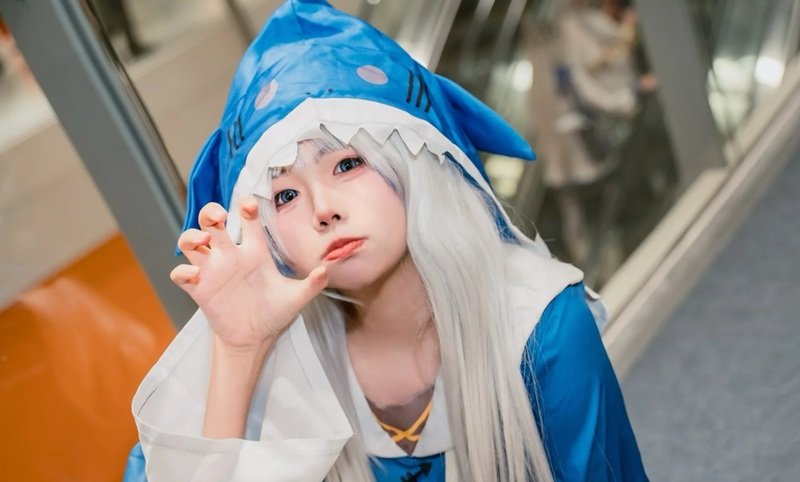 yaoyaoqwq cosplay gura 8