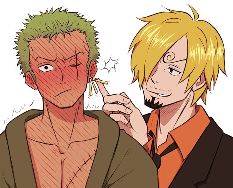 zoro x sanji​ 20