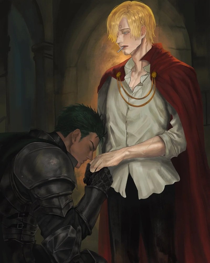 zoro x sanji​ 23
