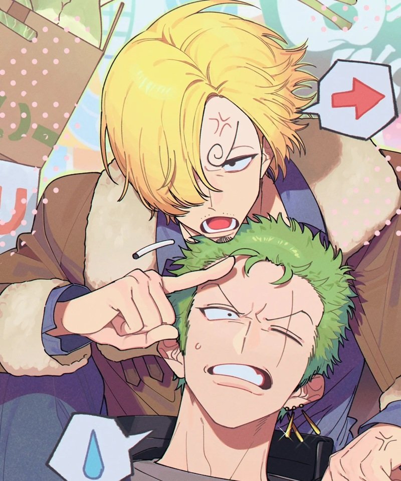zoro x sanji​ 33
