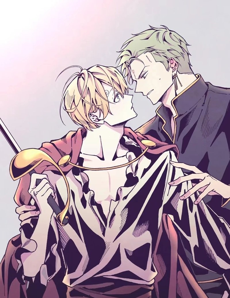 zoro x sanji​ 34
