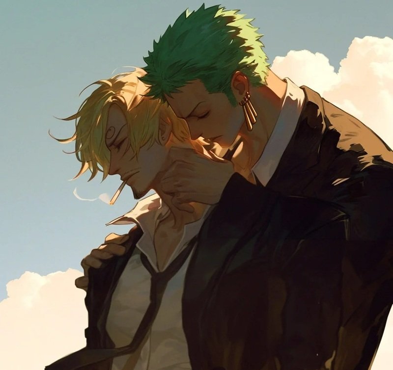 zoro x sanji​ 35
