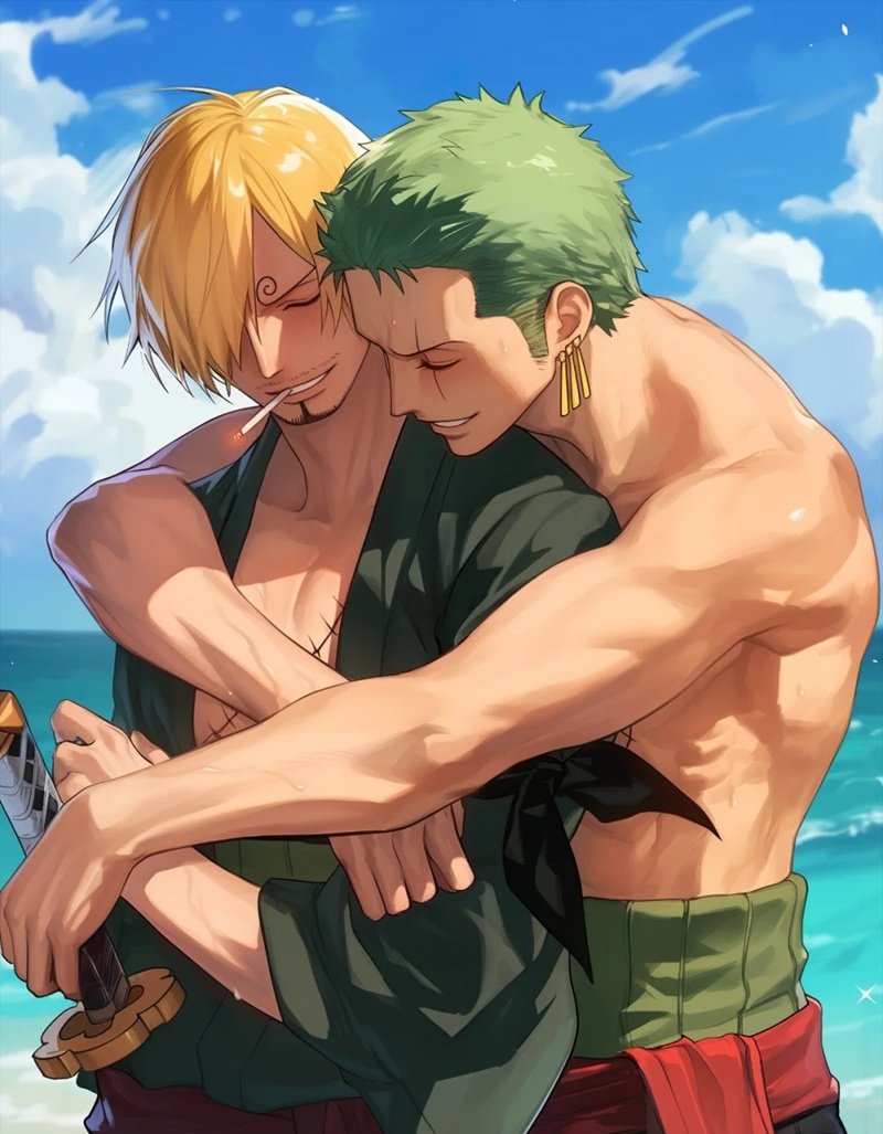 zoro x sanji​ 7