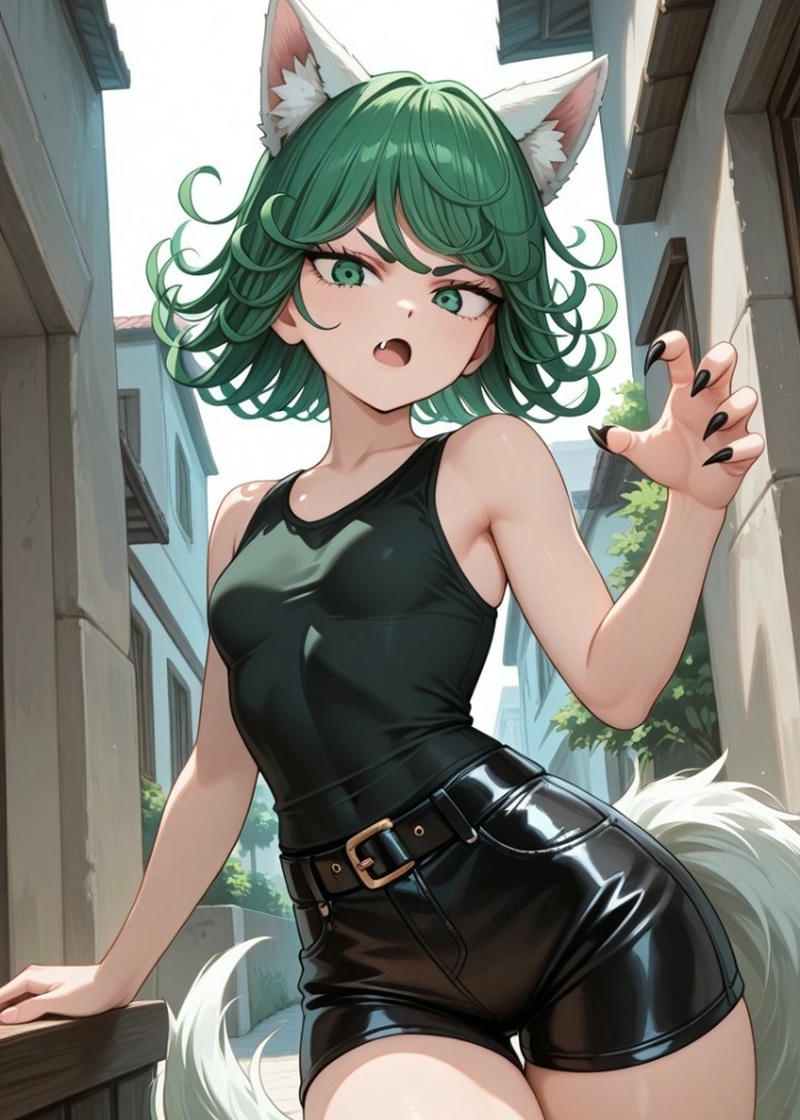 Ảnh Tatsumaki sexy gợi cảm duyên dáng