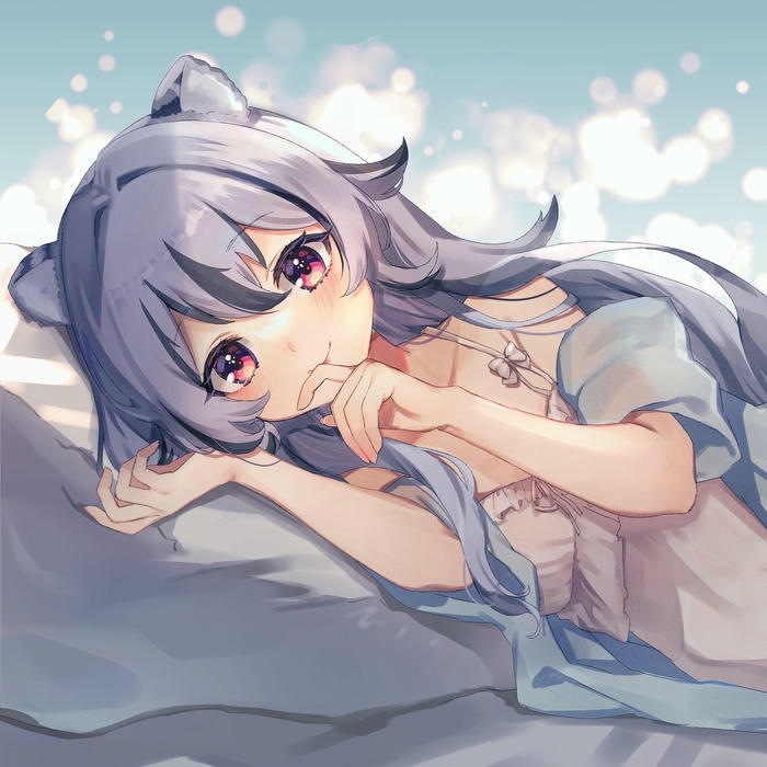 Ảnh cô gái Anime sở hữu ánh mắt đầy cảm xúc