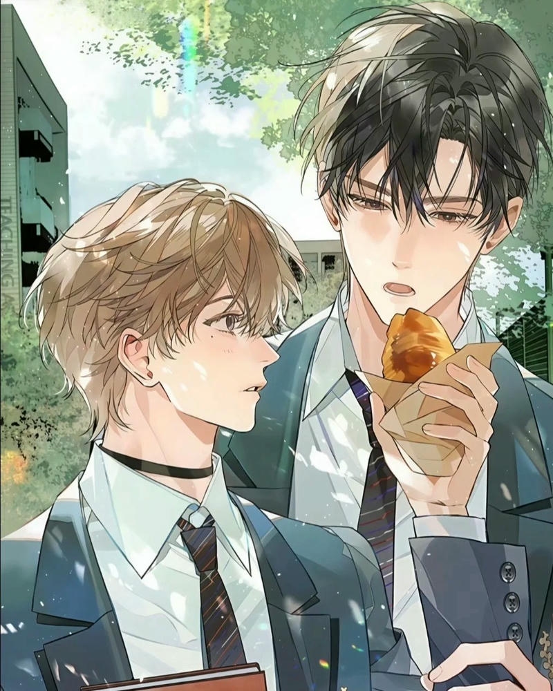 Anime boylove có diện mạo hài hòa duyên dáng