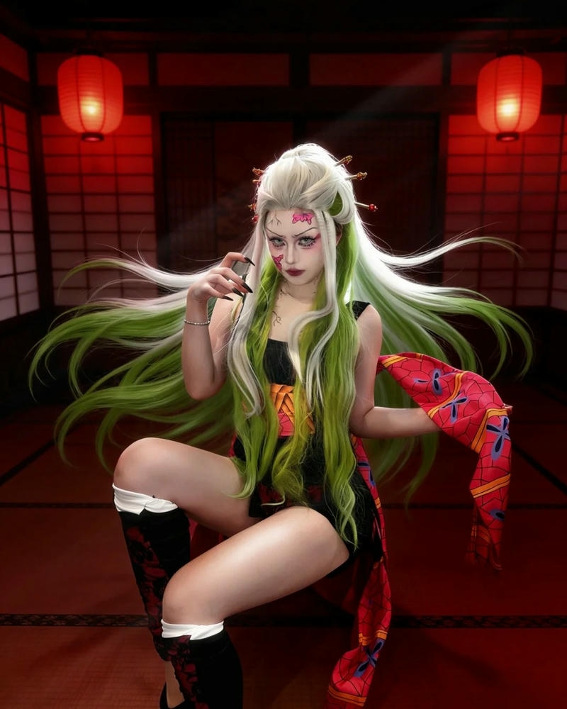 Daki cosplay mang thần sắc rạng rỡ cuốn hút