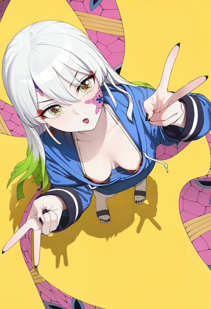 Daki sexy với tạo hình nổi bật duyên dáng