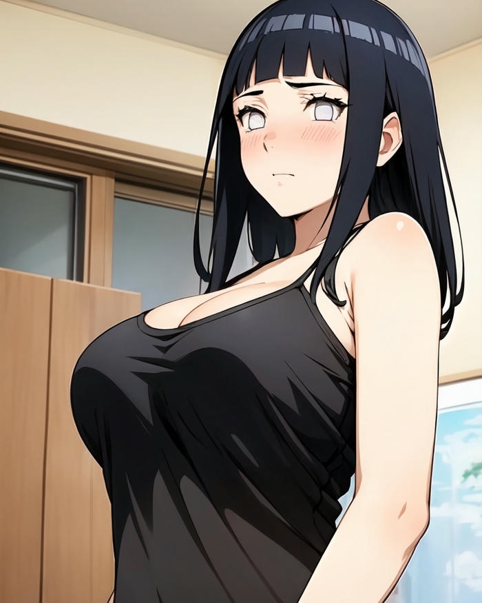 Hinata sexy với vẻ ngoài xinh đẹp và thanh thoát