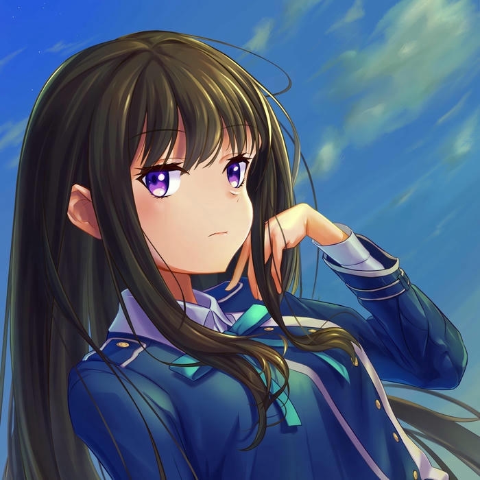 Hình Anime Girl với phong thái trẻ trung cuốn hút
