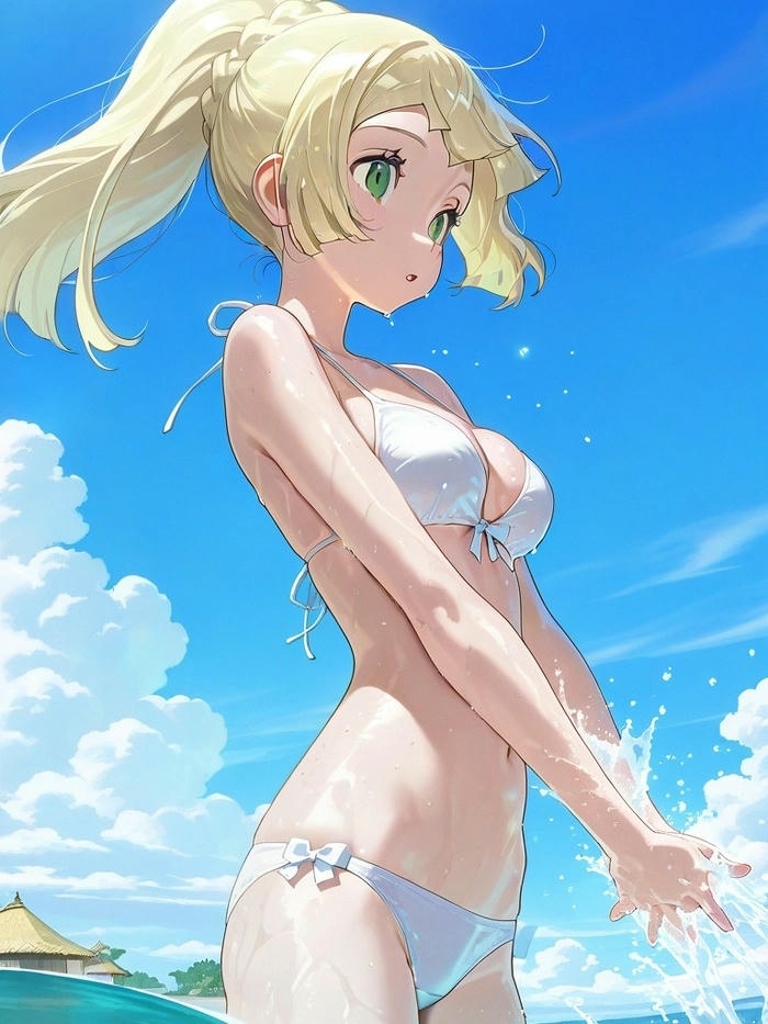 Hình ảnh Anime nữ thể hiện thần thái dịu dàng