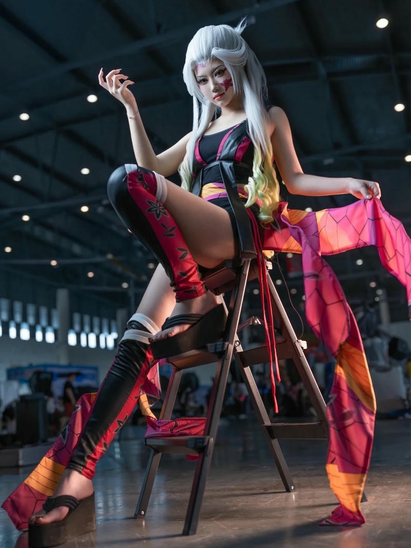 Mẫu hình Daki cosplay có nét đẹp quyến rũ