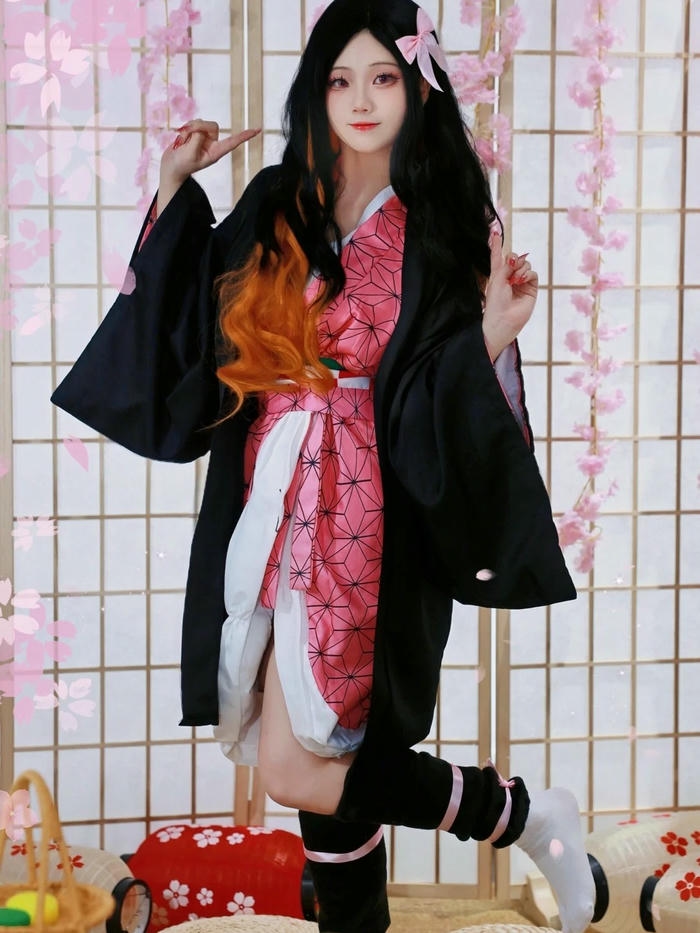 Nezuko cosplay có diện mạo xinh xắn cuốn hút