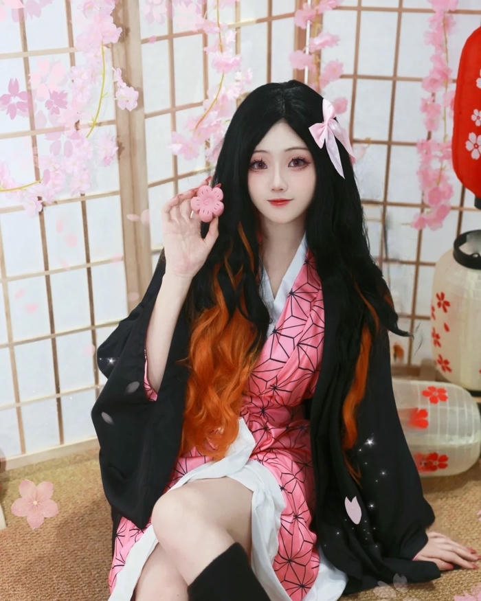 Nezuko cosplay có thần thái nổi bật tự nhiên