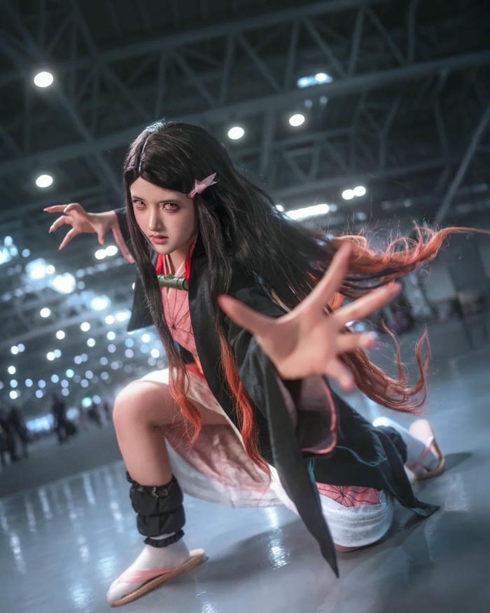 Nezuko cosplay mang nét đẹp trong trẻo duyên dáng