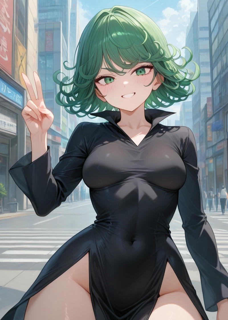 Tatsumaki sexy sắc nét đầy vẻ cuốn hút