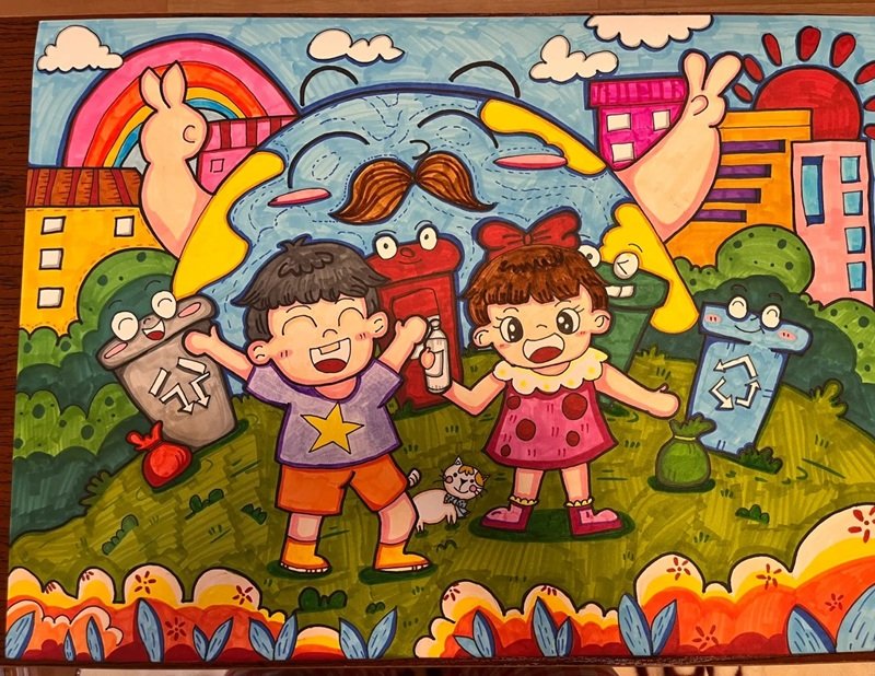 bảo vệ môi trường vẽ