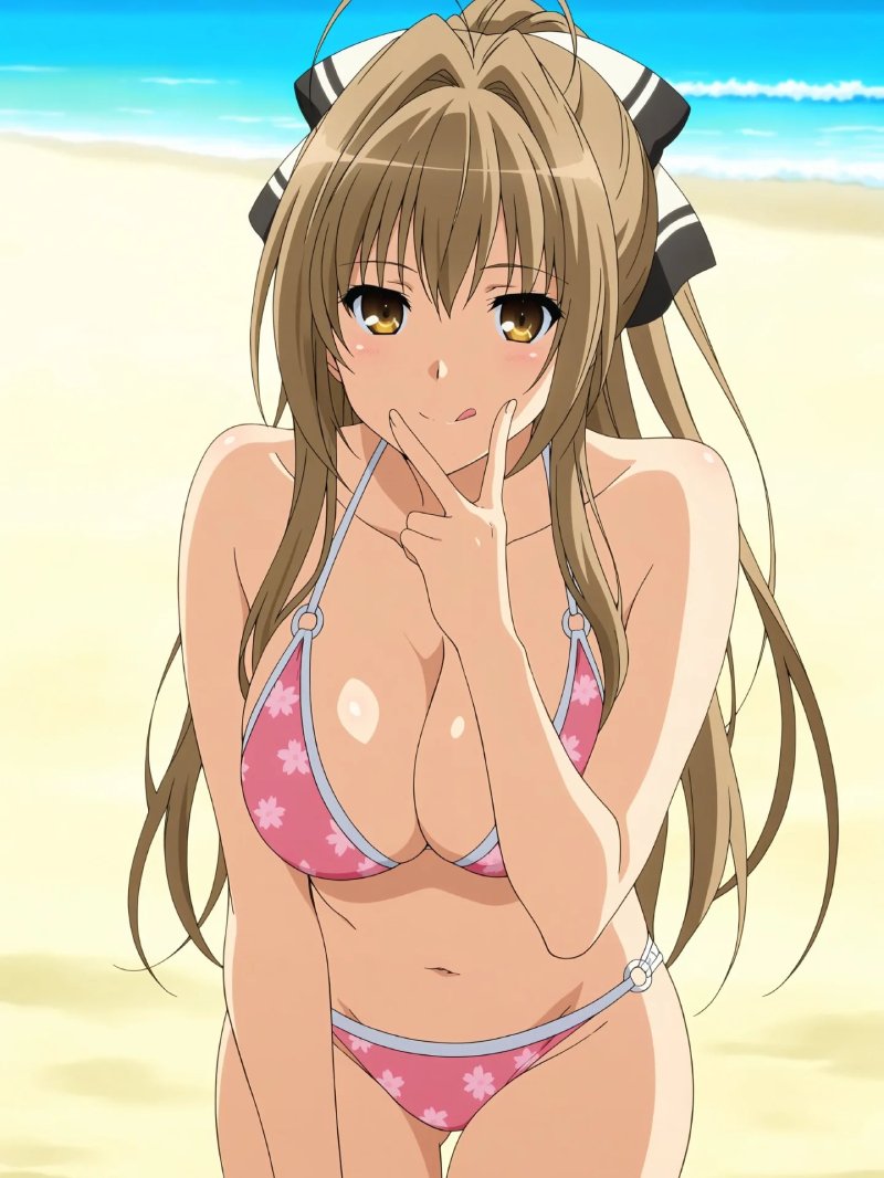 gái anime mặc bikini 18