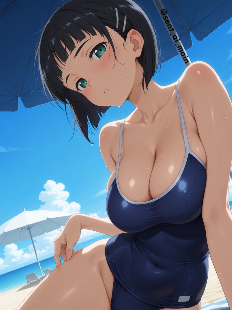 gái anime mặc bikini 20