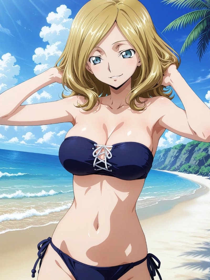 gái anime mặc bikini 5