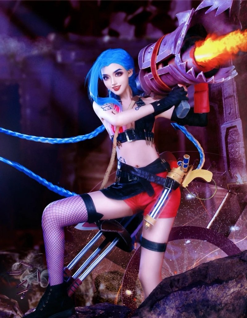 jinx cosplay 30