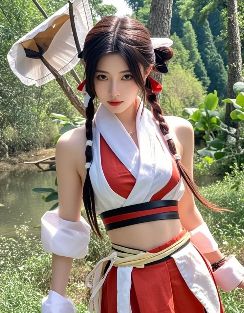 mai shiranui cosplay​ 8