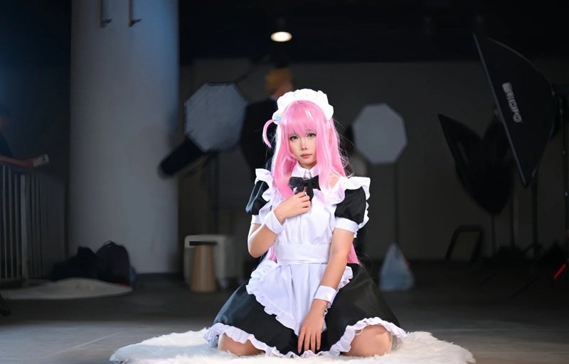 maid cosplay​ 32