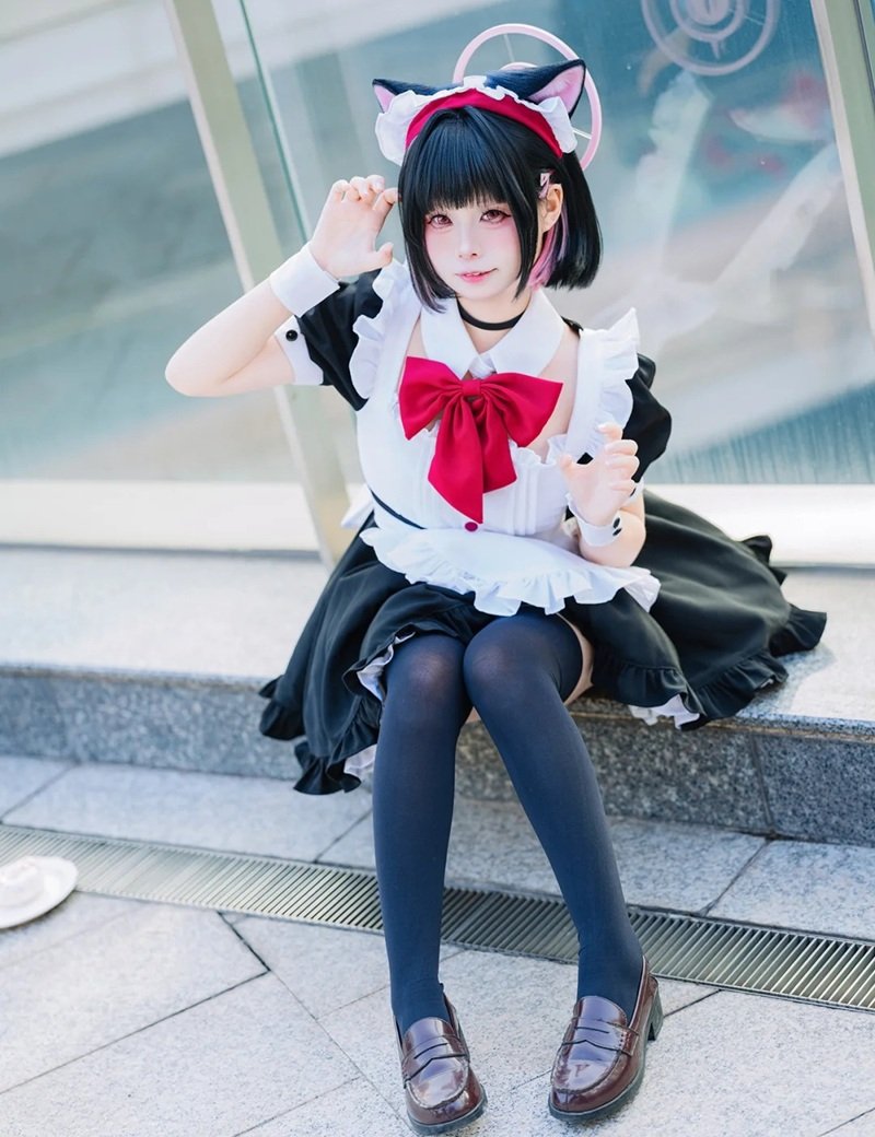 maid cosplay​ 33