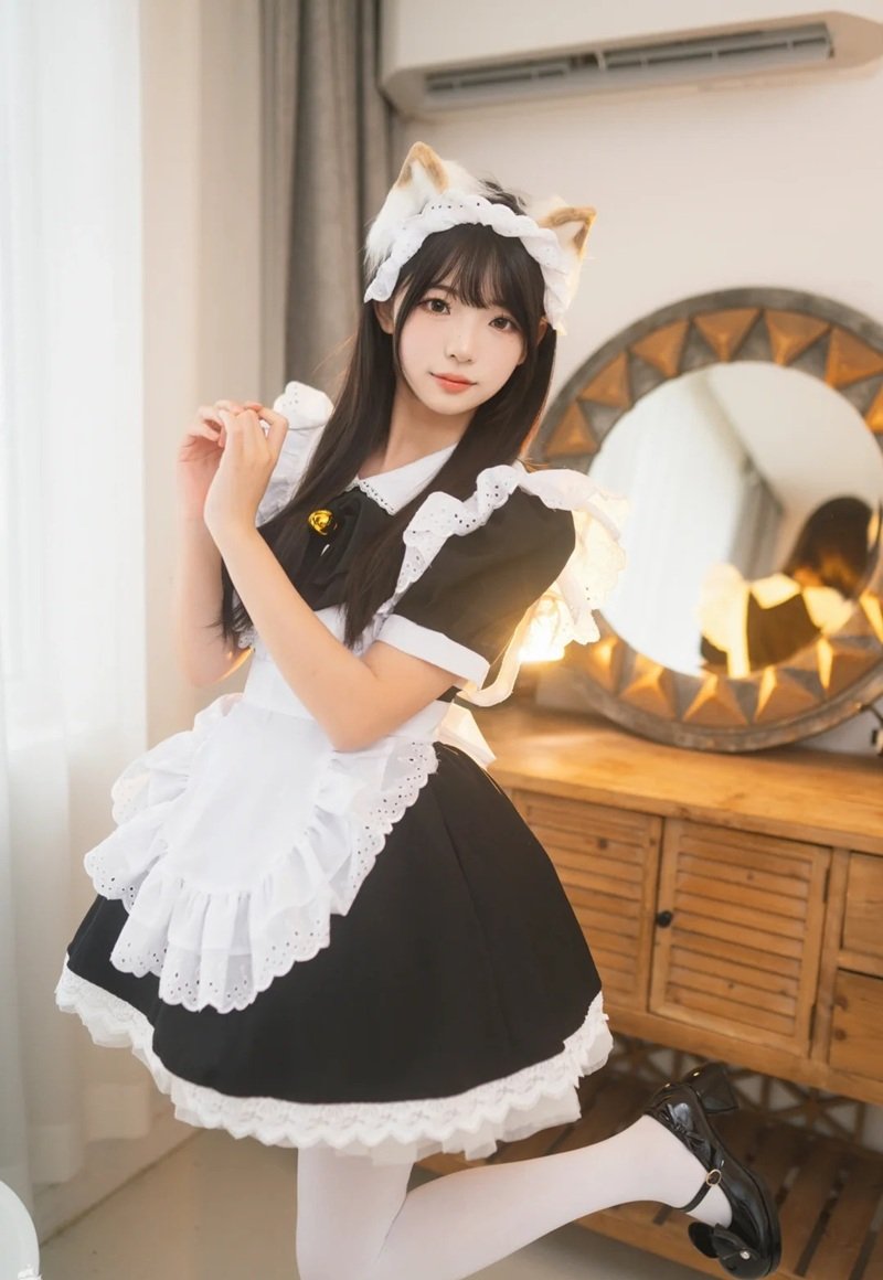 maid cosplay​ 35