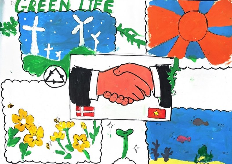 vẽ tranh bảo vệ môi trường 28