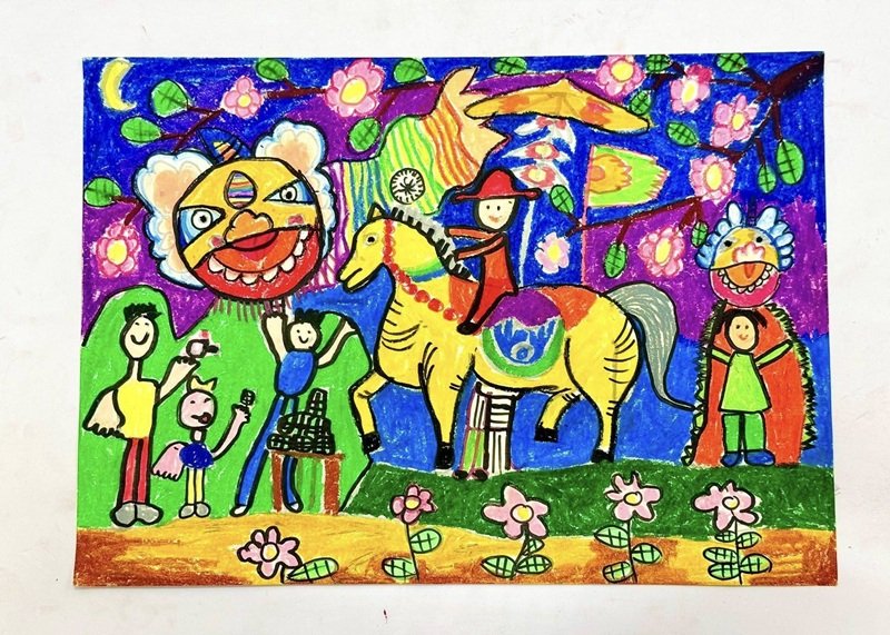 vẽ tranh đề tài lễ hội 25