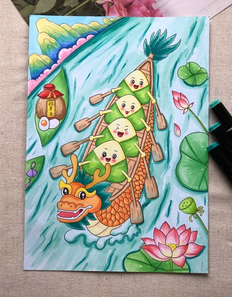 vẽ tranh đề tài lễ hội 30