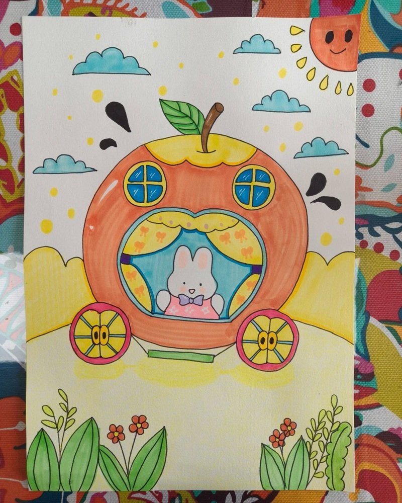 vẽ tranh ý tưởng trẻ thơ 27