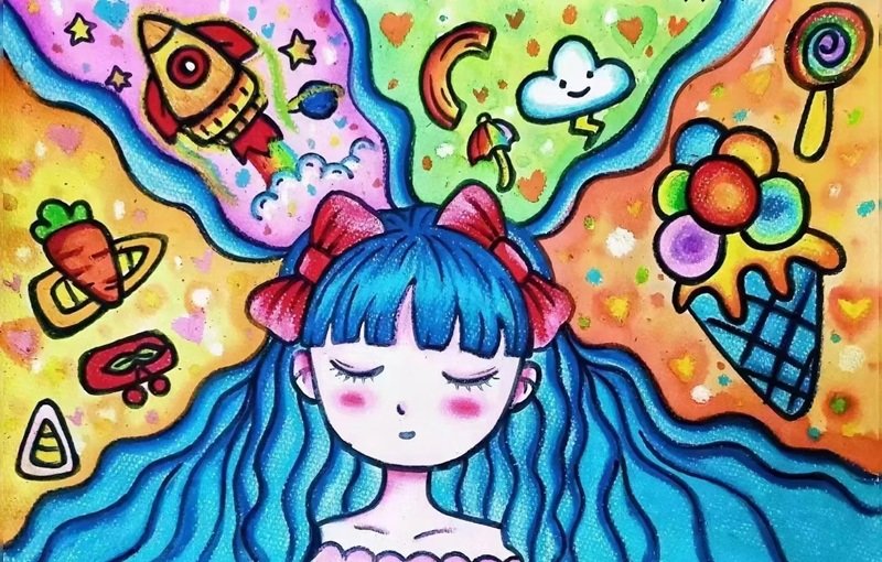 vẽ tranh ý tưởng trẻ thơ 29