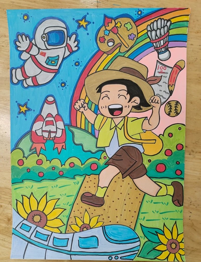 vẽ tranh ý tưởng trẻ thơ 30