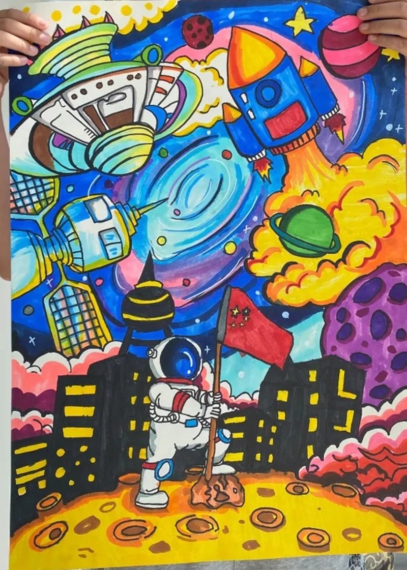 vẽ tranh ý tưởng trẻ thơ 31