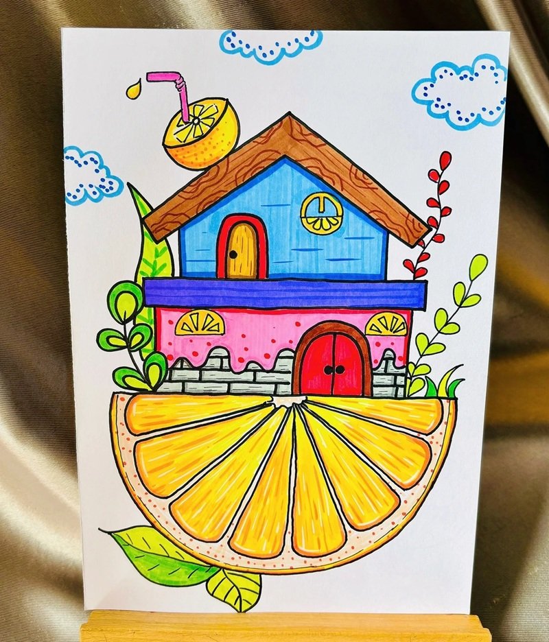 vẽ tranh ý tưởng trẻ thơ 33