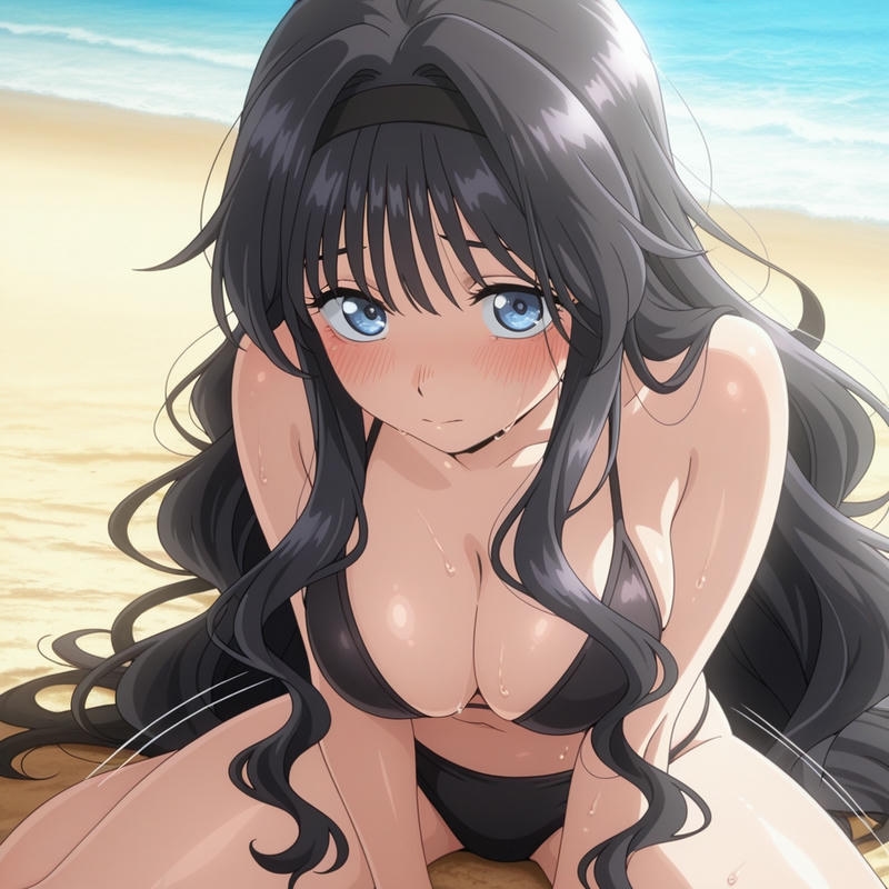 Ảnh anime bikini sexy mang thần sắc cuốn hút