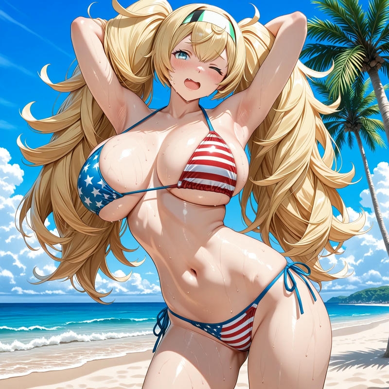 Ảnh nhân vật anime mặc bikini nổi bật
