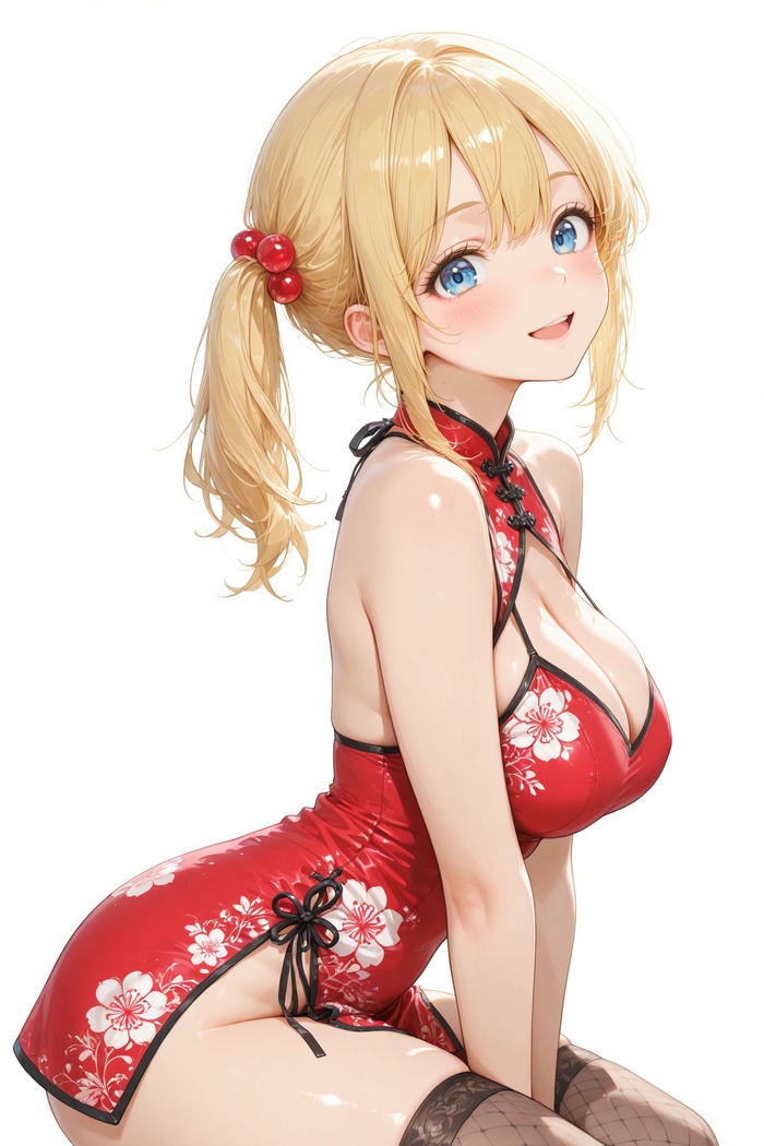 Anime ngực to mang vẻ ngoài quyến rũ duyên dáng
