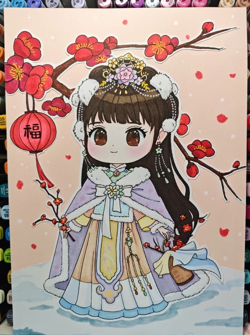 Chibi Girl Cute Dễ Vẽ 10