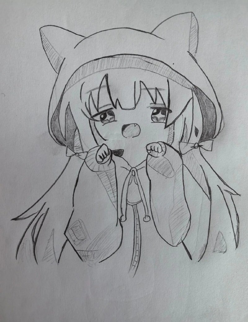 Chibi Girl Cute Dễ Vẽ 14