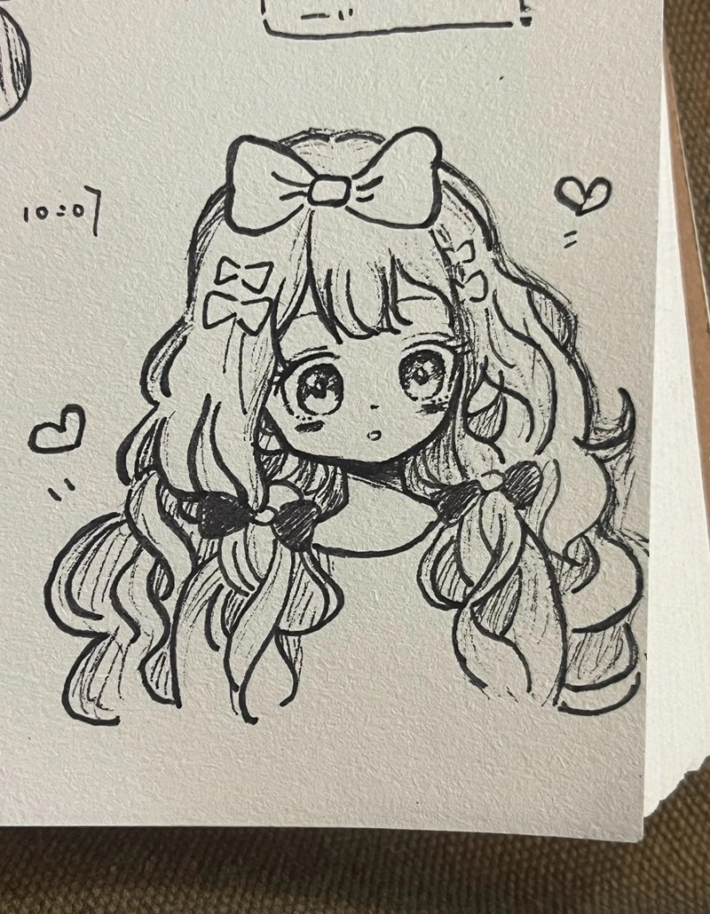 Chibi Girl Cute Dễ Vẽ 19