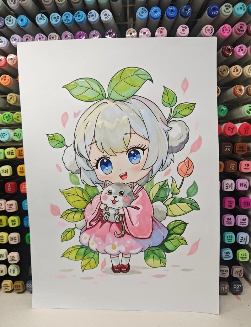 Chibi Girl Cute Dễ Vẽ 24