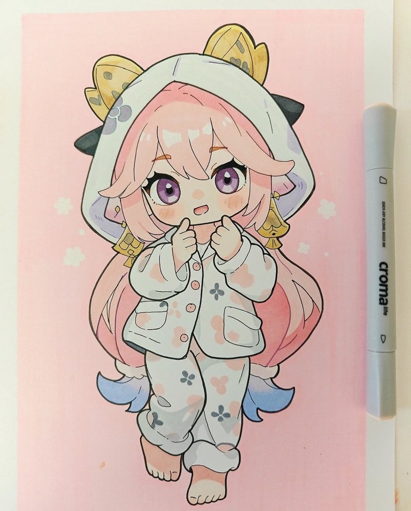 Chibi Girl Cute Dễ Vẽ 38