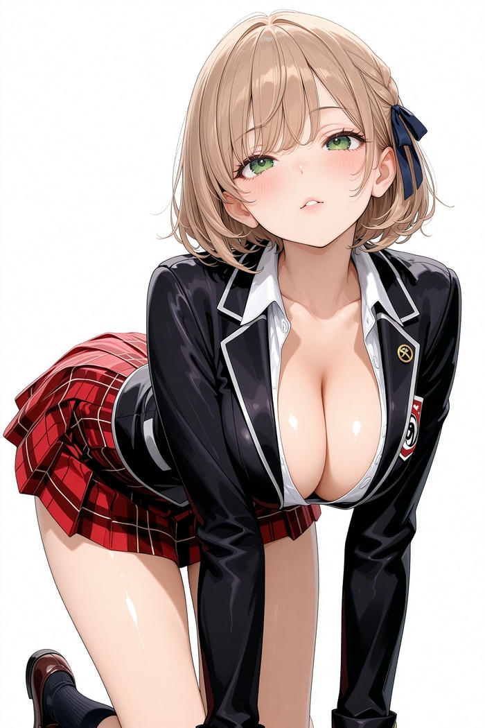 Mẫu anime nữ sở hữu tạo hình đầy đặn