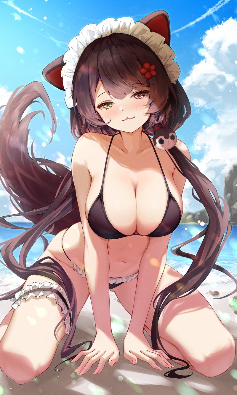 ảnh anime lộ ngực 27