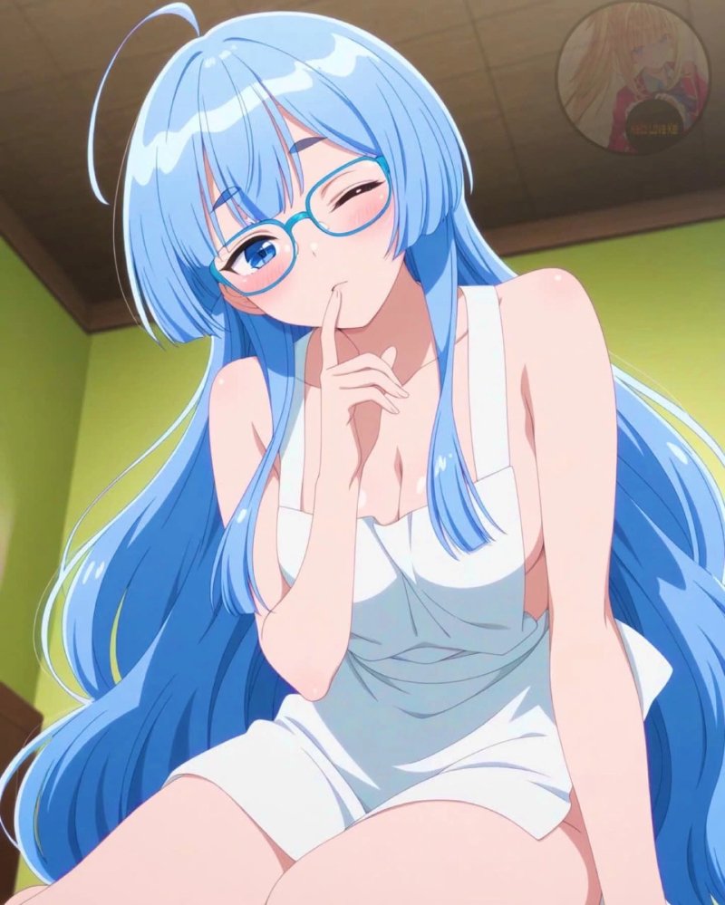 Anime gái xinh tóc ngắn cá tính.