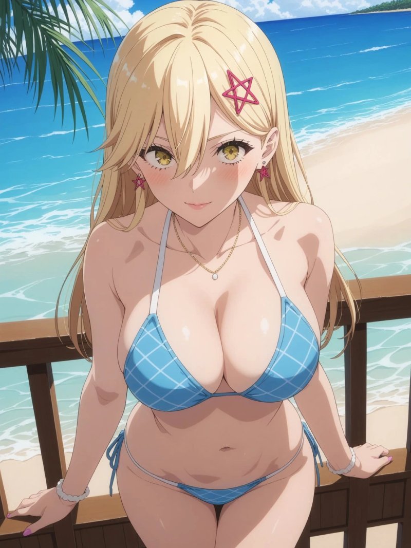 Anime gái xinh tóc dài thướt tha.