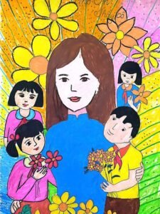 Tuyển chọn 102+ vẽ tranh về thầy cô và mái trường